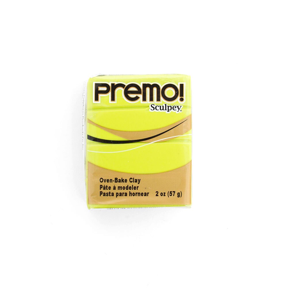 Polyform, Premo Sculpey, Oven Bake, Model Clay, 2oz, Wasabi